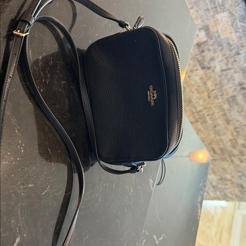 Coach Midnight Black Crossbody Bag